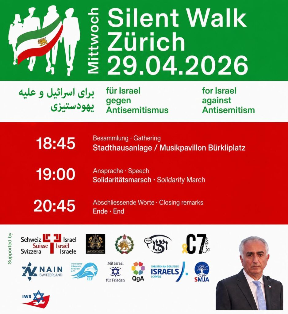 Flyer - Silent Walk Zurigo – 29.04.2026